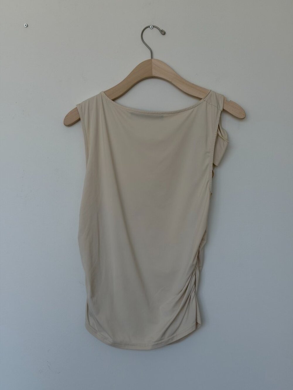 LIONESS Rendezvous Ruffle Top - Cream - Size L - Picture 2 of 4